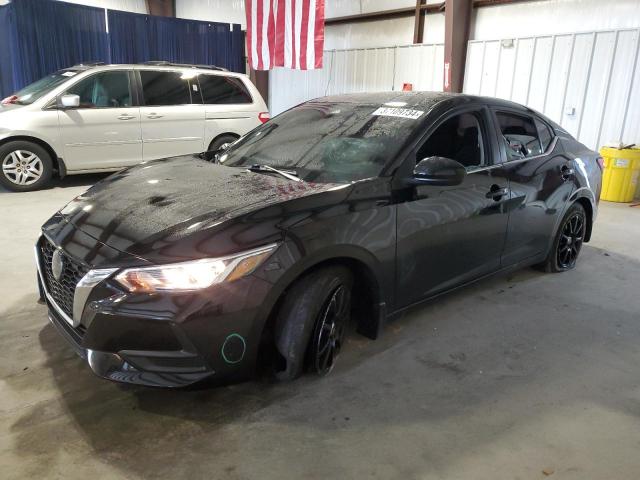 3N1AB8CV0NY295587 - 2022 NISSAN SENTRA SV BLACK photo 1