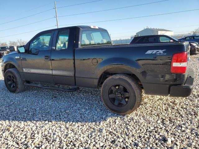 1FTRX14W78FA17121 - 2008 FORD F150 BLACK photo 2