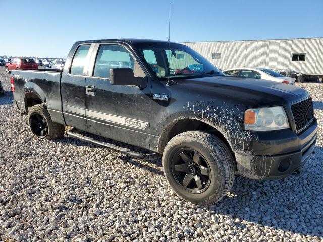 1FTRX14W78FA17121 - 2008 FORD F150 BLACK photo 4