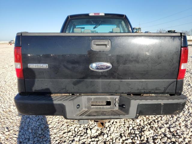 1FTRX14W78FA17121 - 2008 FORD F150 BLACK photo 6