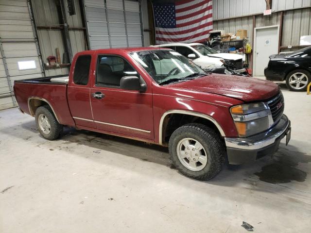 1GTCS198858271127 - 2005 GMC CANYON RED photo 4