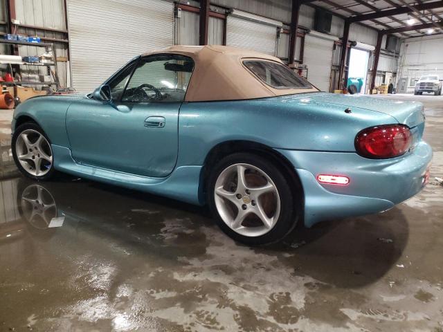 JM1NB353610208633 - 2001 MAZDA MX-5 MIATA BASE BLUE photo 2