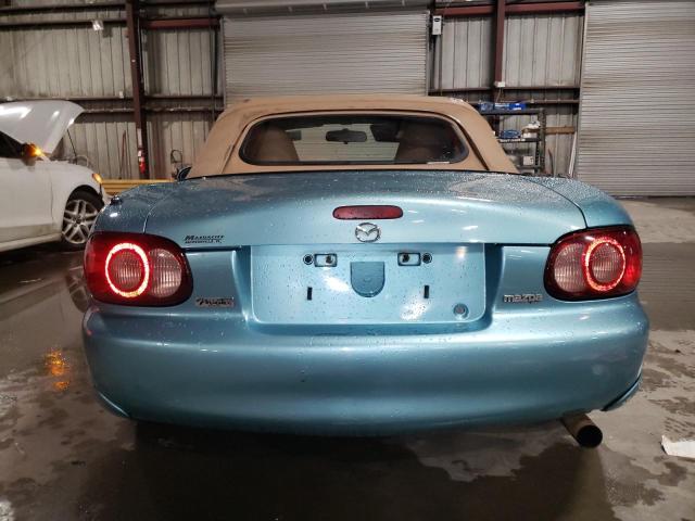 JM1NB353610208633 - 2001 MAZDA MX-5 MIATA BASE BLUE photo 6