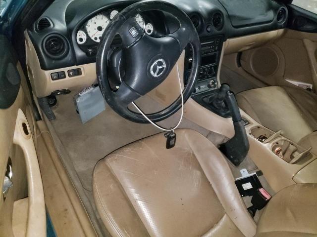 JM1NB353610208633 - 2001 MAZDA MX-5 MIATA BASE BLUE photo 8