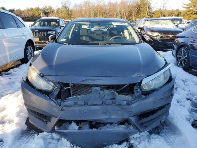 19XFC2F7XGE210950 - 2016 HONDA CIVIC EX GRAY photo 5