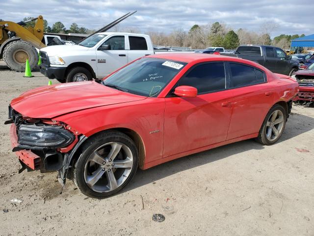 2C3CDXCT9JH233568 - 2018 DODGE CHARGER R/T RED photo 1