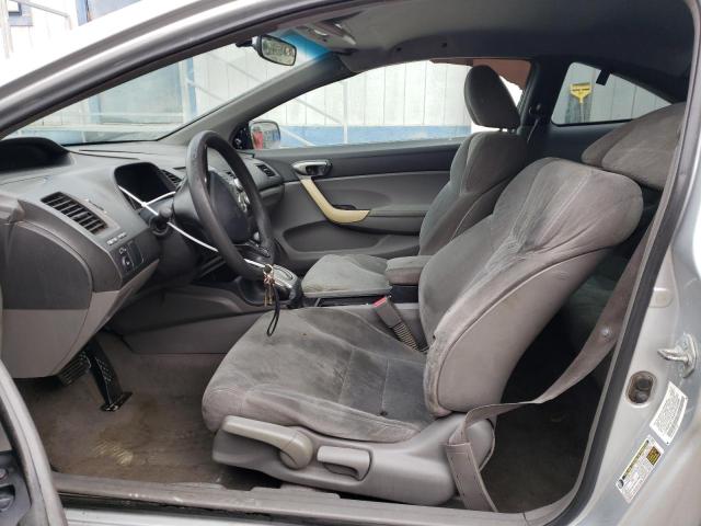 2HGFG12656H532699 - 2006 HONDA CIVIC LX GRAY photo 7