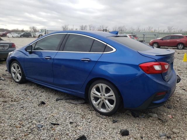 1G1BF5SM1H7104030 - 2017 CHEVROLET CRUZE PREMIER BLUE photo 2