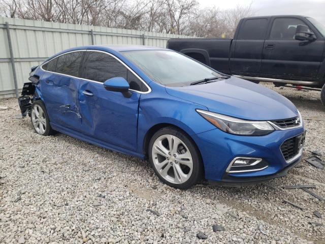 1G1BF5SM1H7104030 - 2017 CHEVROLET CRUZE PREMIER BLUE photo 4