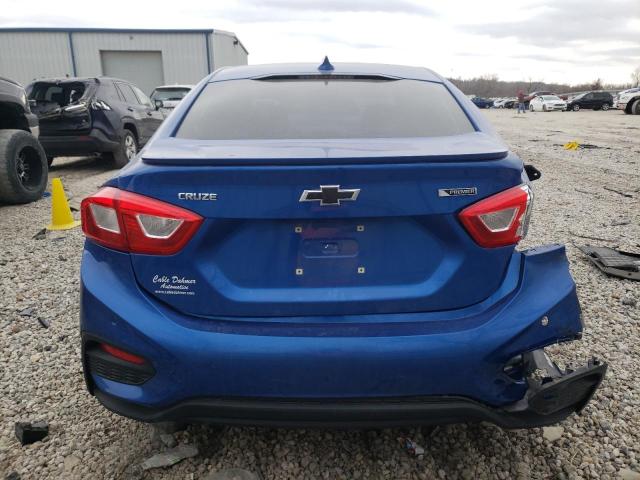 1G1BF5SM1H7104030 - 2017 CHEVROLET CRUZE PREMIER BLUE photo 6