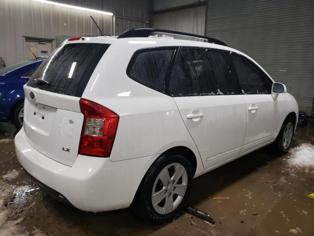 KNAFG529197262044 - 2009 KIA RONDO BASE WHITE photo 3