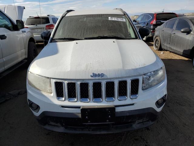 1C4NJDBB5CD593294 - 2012 JEEP COMPASS SPORT WHITE photo 5