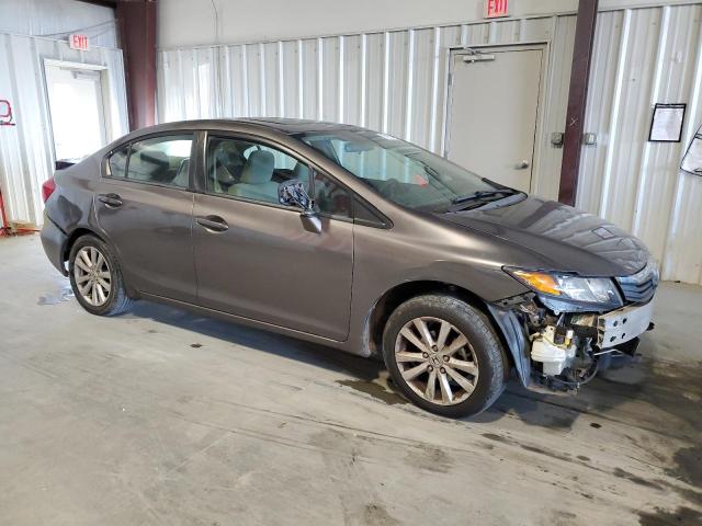 19XFB2F88CE044711 - 2012 HONDA CIVIC EX GRAY photo 4