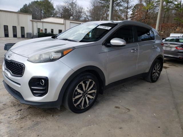 KNDPN3AC8H7084078 - 2017 KIA SPORTAGE EX SILVER photo 1