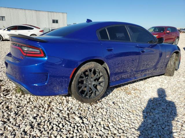 2C3CDXGJ1JH186755 - 2018 DODGE CHARGER R/T 392 BLUE photo 3