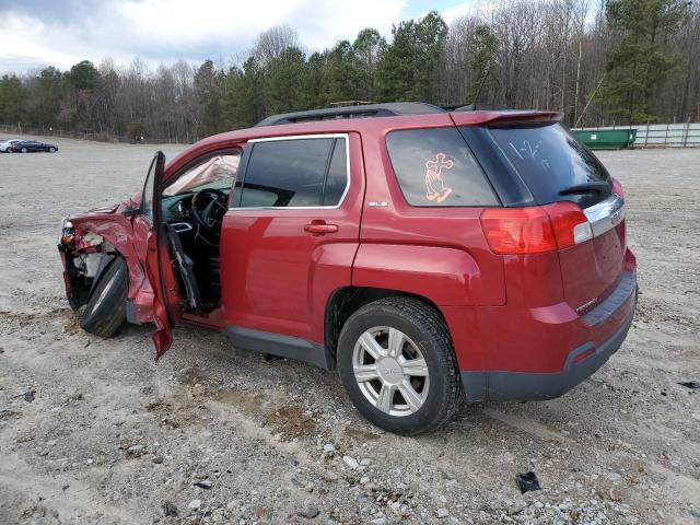 2GKALREKXE6134477 - 2014 GMC TERRAIN SLE RED photo 2