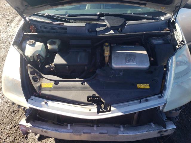 JTDKB20U553004374 - 2005 TOYOTA PRIUS SILVER photo 11