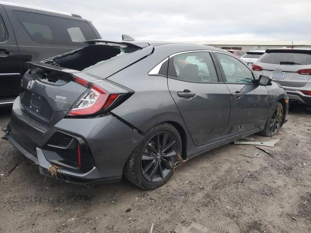 SHHFK7H61MU227404 - 2021 HONDA CIVIC EX GRAY photo 3