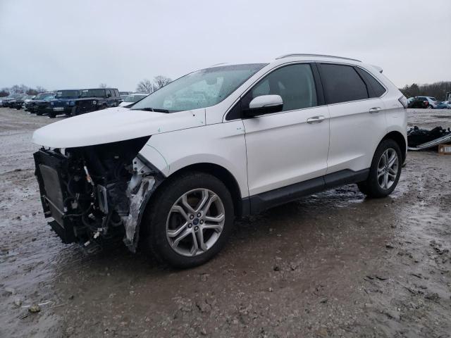 2FMPK4K85GBB74332 - 2016 FORD EDGE TITANIUM WHITE photo 1