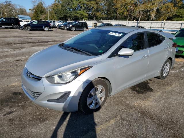 5NPDH4AE8GH665348 - 2016 HYUNDAI ELANTRA SE SILVER photo 1