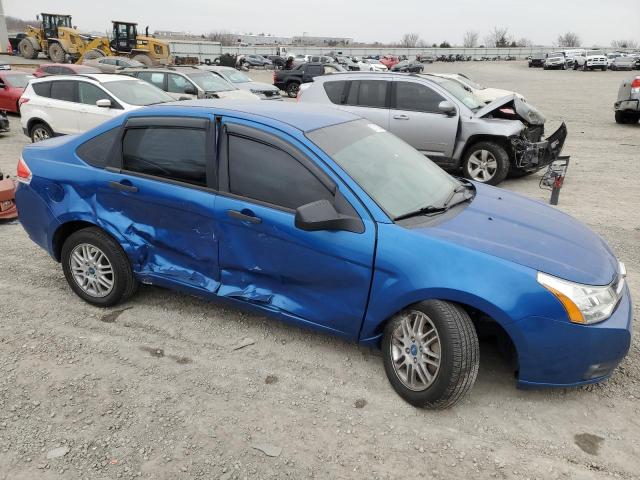 1FAHP3FN5BW164742 - 2011 FORD FOCUS SE BLUE photo 4