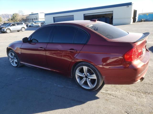 WBAPL5C54BA919097 - 2011 BMW 335 XI MAROON photo 2