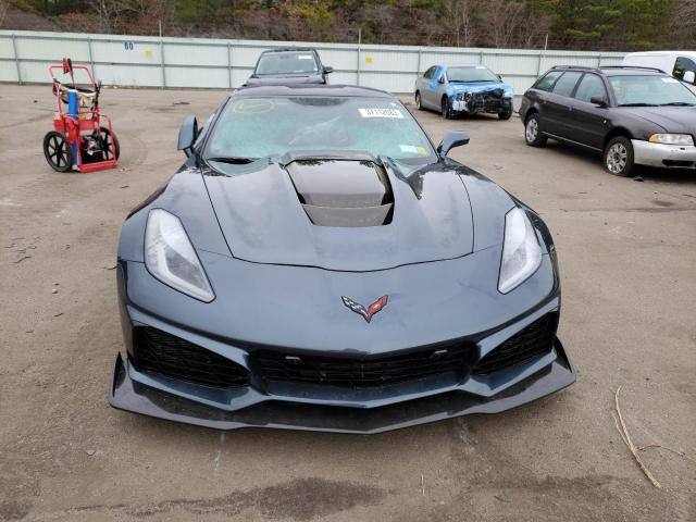 1G1Y52D94K5801196 - 2019 CHEVROLET CORVETTE ZR-1 3ZR GRAY photo 5