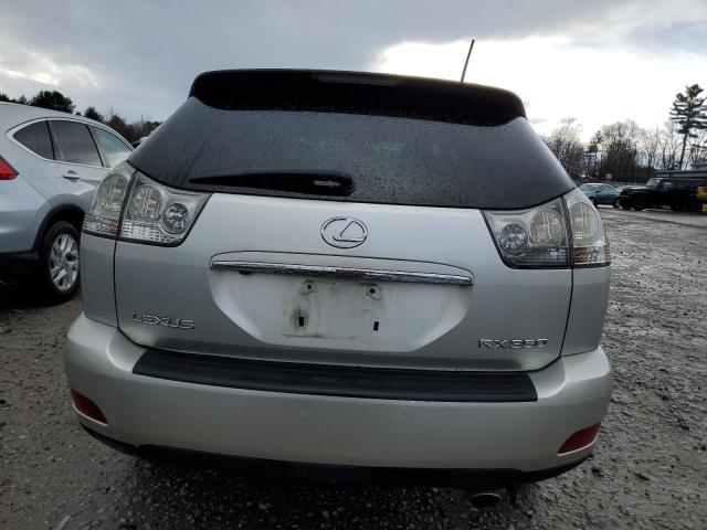 2T2HK31U77C024291 - 2007 LEXUS RX 350 SILVER photo 6