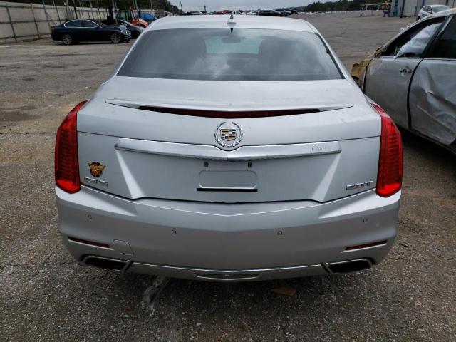 1G6AS5SX2E0147954 - 2014 CADILLAC CTS PERFORMANCE COLLECTION SILVER photo 6