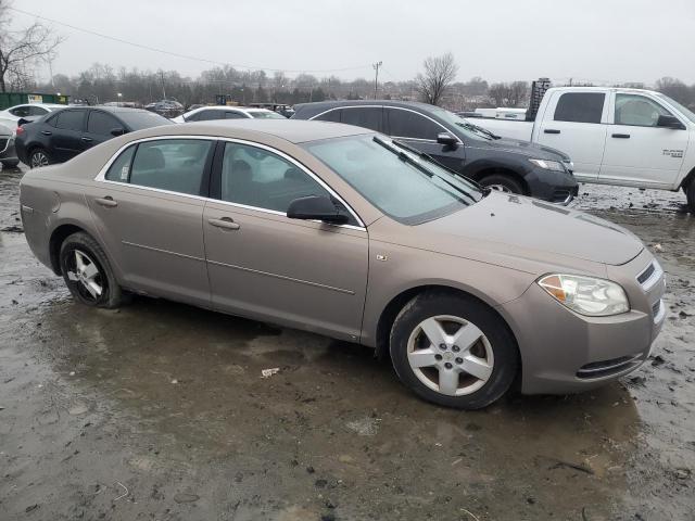 1G1ZG57B58F176163 - 2008 CHEVROLET MALIBU LS BEIGE photo 4