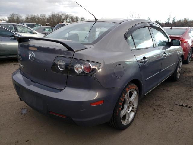 JM1BK32G371666112 - 2007 MAZDA 3 I GRAY photo 3