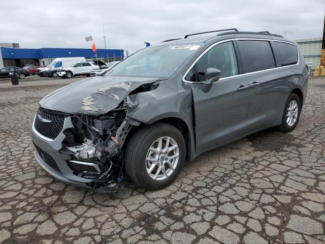 2C4RC1BG0NR135989 - 2022 CHRYSLER PACIFICA TOURING L GRAY photo 1