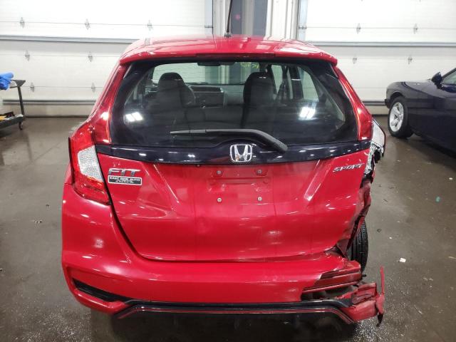 3HGGK5H62JM702111 - 2018 HONDA FIT SPORT RED photo 6