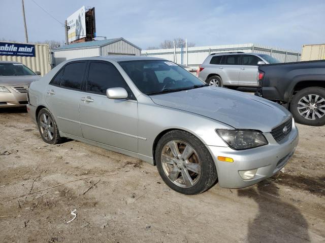 JTHBD182910033507 - 2001 LEXUS IS300 300 SILVER photo 4