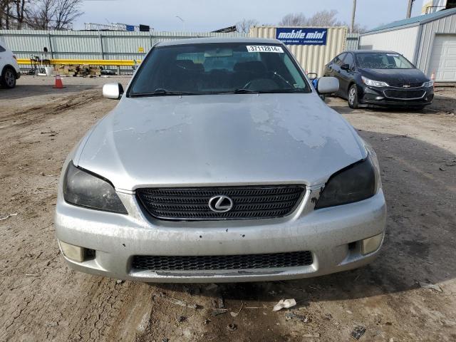 JTHBD182910033507 - 2001 LEXUS IS300 300 SILVER photo 5