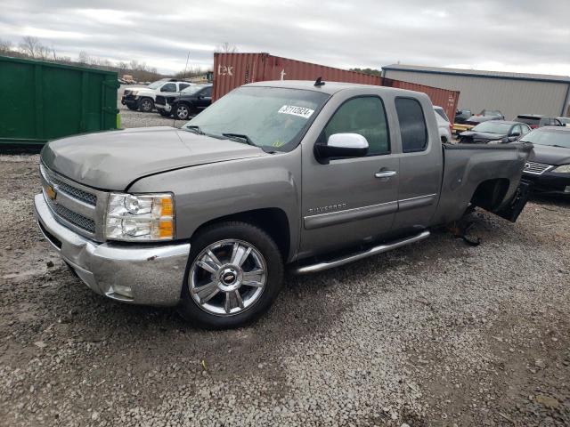 1GCRCSE06CZ344628 - 2012 CHEVROLET SILVERADO C1500 LT GRAY photo 1