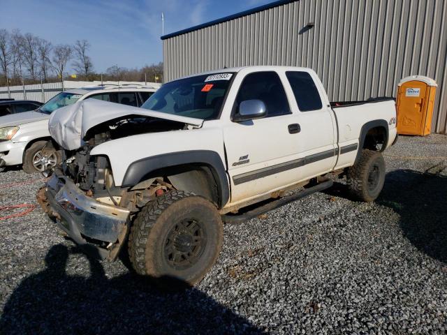 1GCGK29U81Z255650 - 2001 CHEVROLET SILVERADO K2500 WHITE photo 1