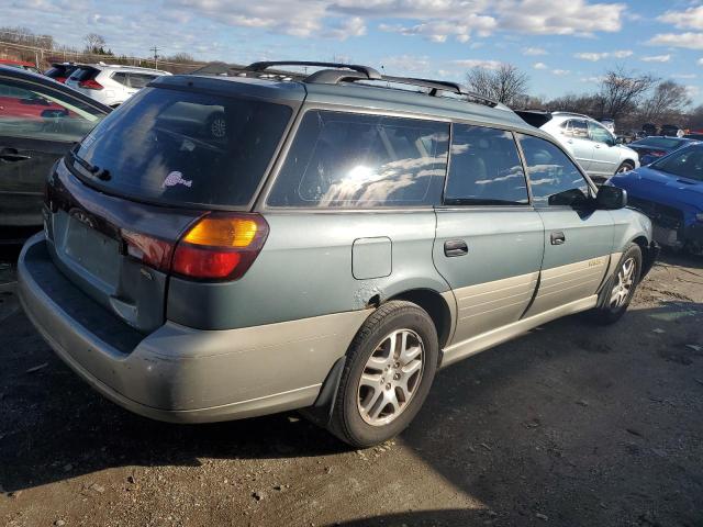 4S3BH675817614390 - 2001 SUBARU LEGACY OUTBACK AWP 青色 照片 3