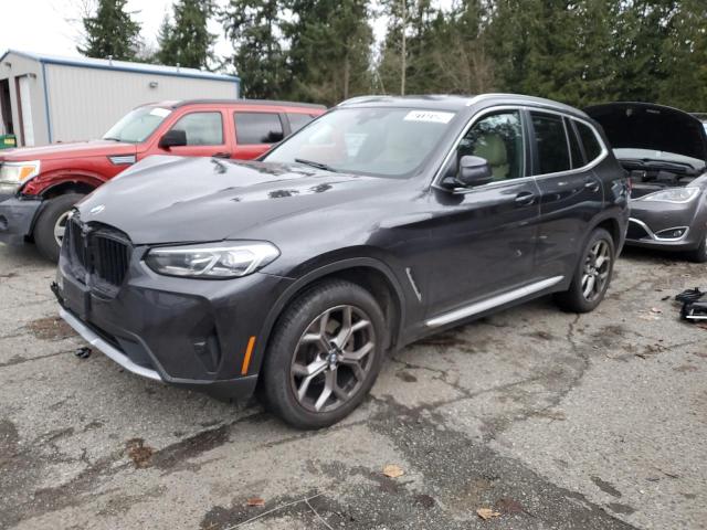 5UX53DP01N9M50350 - 2022 BMW X3 XDRIVE30I GRAY photo 1