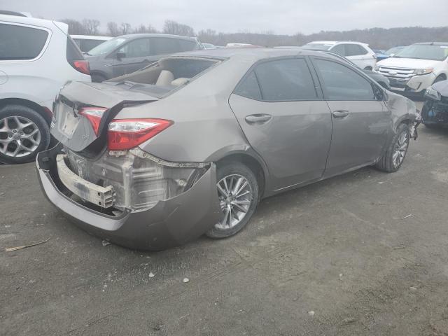 2T1BURHE2GC530083 - 2016 TOYOTA COROLLA L GRAY photo 3