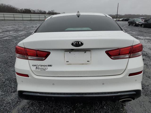 5XXGT4L39LG445147 - 2020 KIA OPTIMA LX WHITE photo 6