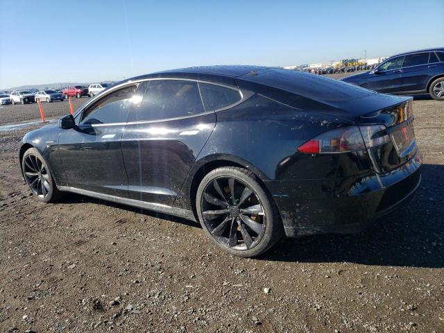 5YJSA1CN0DFP24975 - 2013 TESLA MODEL S BLACK photo 2