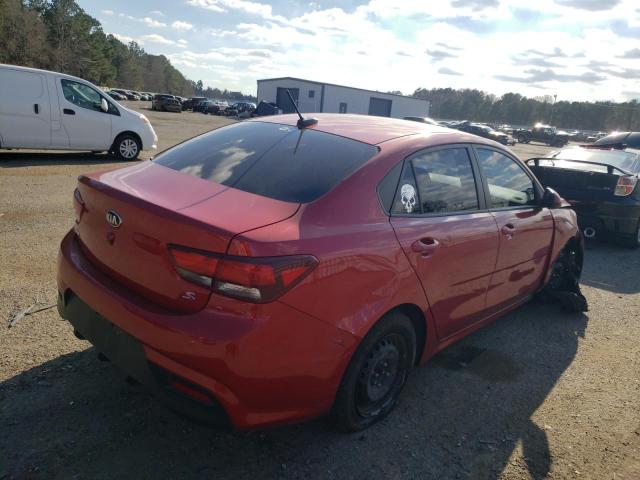 3KPA24AB3KE246685 - 2019 KIA RIO S RED photo 3