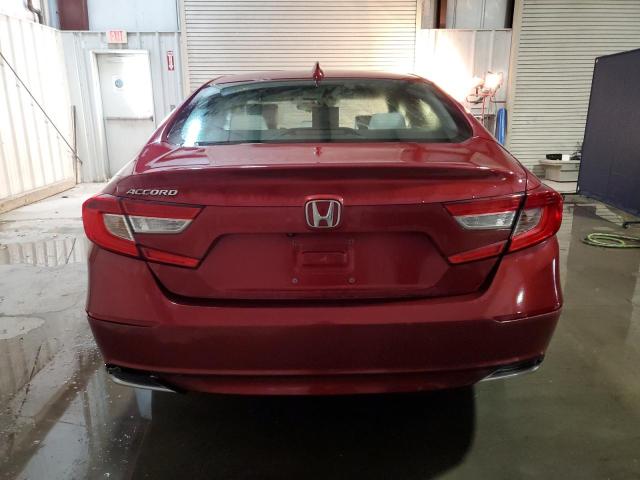 1HGCV1F19KA037969 - 2019 HONDA ACCORD LX RED photo 6