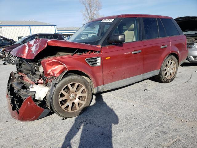 SALSK25438A121081 - 2008 LAND ROVER RANGE ROVE HSE MAROON photo 1