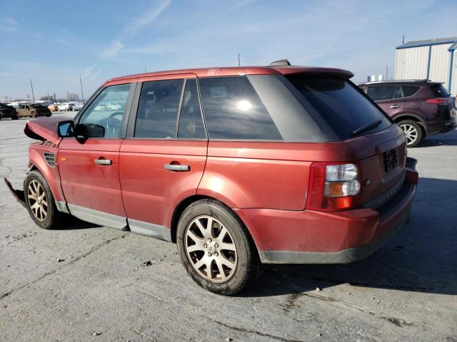 SALSK25438A121081 - 2008 LAND ROVER RANGE ROVE HSE MAROON photo 2