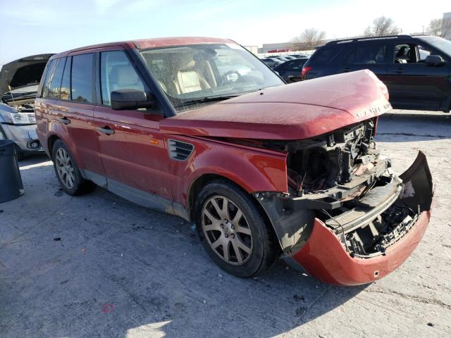 SALSK25438A121081 - 2008 LAND ROVER RANGE ROVE HSE MAROON photo 4