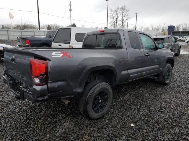 3TYSZ5AN3LT002823 - 2020 TOYOTA TACOMA ACCESS CAB ნაცრისფერი ფოტო 3