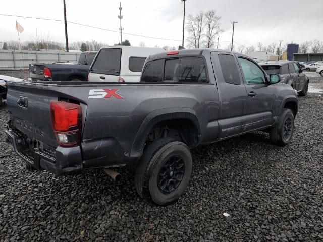 3TYSZ5AN3LT002823 - 2020 TOYOTA TACOMA ACCESS CAB GRAY photo 3