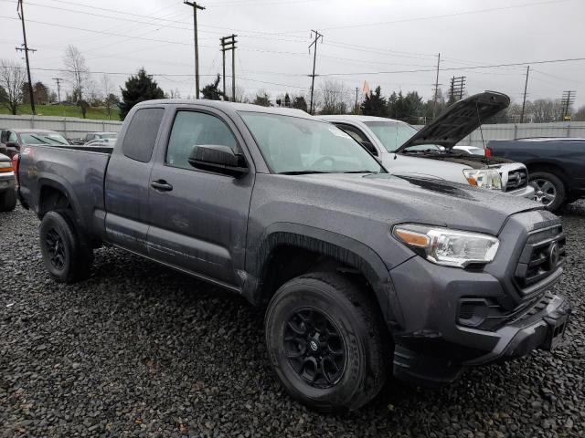 3TYSZ5AN3LT002823 - 2020 TOYOTA TACOMA ACCESS CAB GRAY photo 4